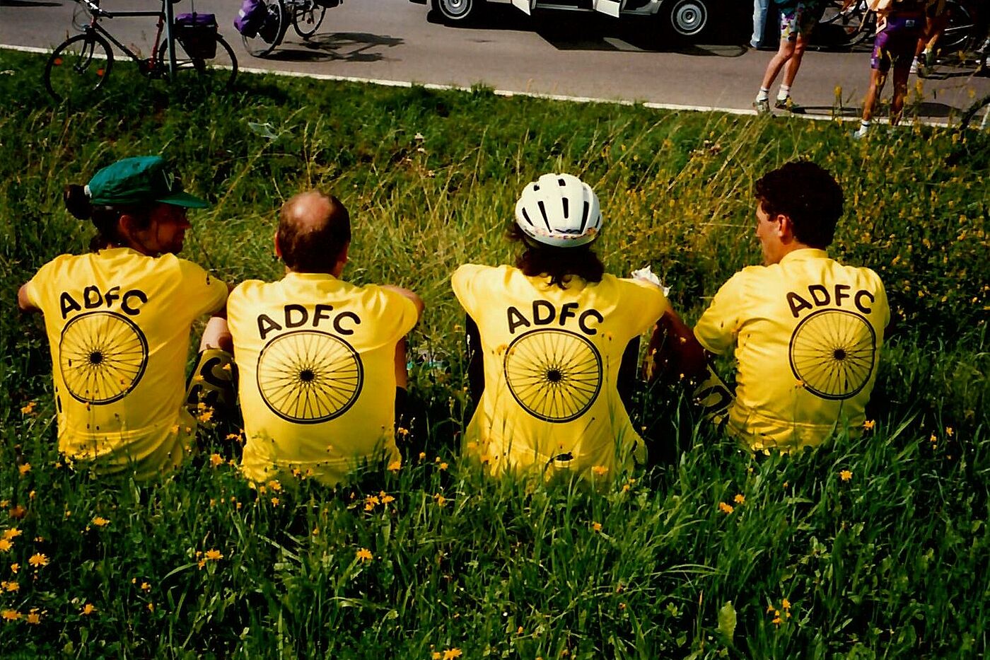 Verdiente Pause des ADFC-Teams während der 1. BR-Radltour